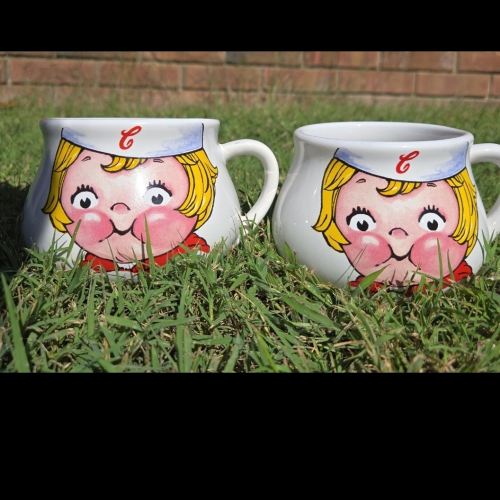 Campbell’s Kid Face Soup Mug 16 Oz Soup Mug Bowl Vintage 1998